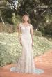 Picture of: Illusion Lace Gown with Detailed Train and Buttons in INI, Style: B1063, Main Picture