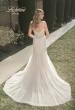 Picture of: Trumpet Gown with Beautiful Lace and Square Neckline in INI, Style: B1022, Back Picture