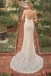 Picture of: Fitted Beaded Gown with Spaghetti Straps in INI, Style: B1067, Back Picture
