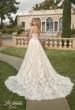 Picture of: Wedding Dress with Full A-Line Skirt and Gorgeous Lace Details in INI, Style: B1088, Back Picture