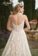 Picture of: Lace A-Line Wedding Dress with Slit and Deep V in INI, Style: B1056, Detail Picture 2