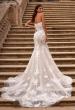 Picture of: Strapless Chic Lace Wedding Dress with Bustier Illusion Bodice in WIINI, Style: B1349, Main Picture