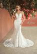 Picture of: Stunning Lace Wedding Gown with Open Back in WWIII, Style: B1244, Main Picture