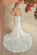 Picture of: Stunning Lace Wedding Gown with Open Back in WWIII, Style: B1244, Back Picture