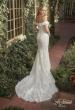Picture of: Elegant Off the Shoulder Lace Wedding Dress in WWIII, Style: B1250, Back Picture