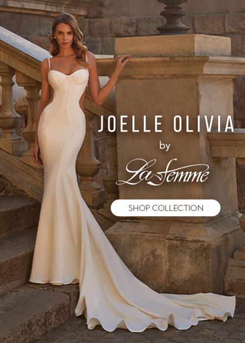 Joelle Olivia by La Femme Informal Wedding Dress