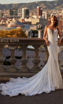 Picture of: Mermaid Wedding Dress with Soft Lace and Low Open Back in IIIIII, Style: J2143, Main Picture