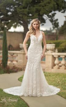 Picture of: Beautiful Lace Dress with Open Back and Detailed Train in IIB, Style: B1039, Main Picture