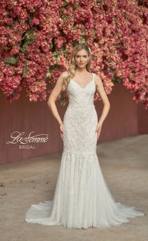 Picture of: Wedding Gown with Lace and Beading in IINM, Style: B1013, Main Picture